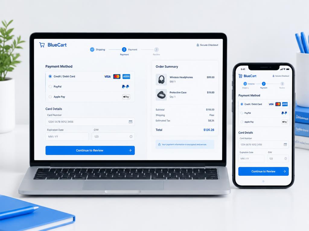 Custom E-commerce Website preview
